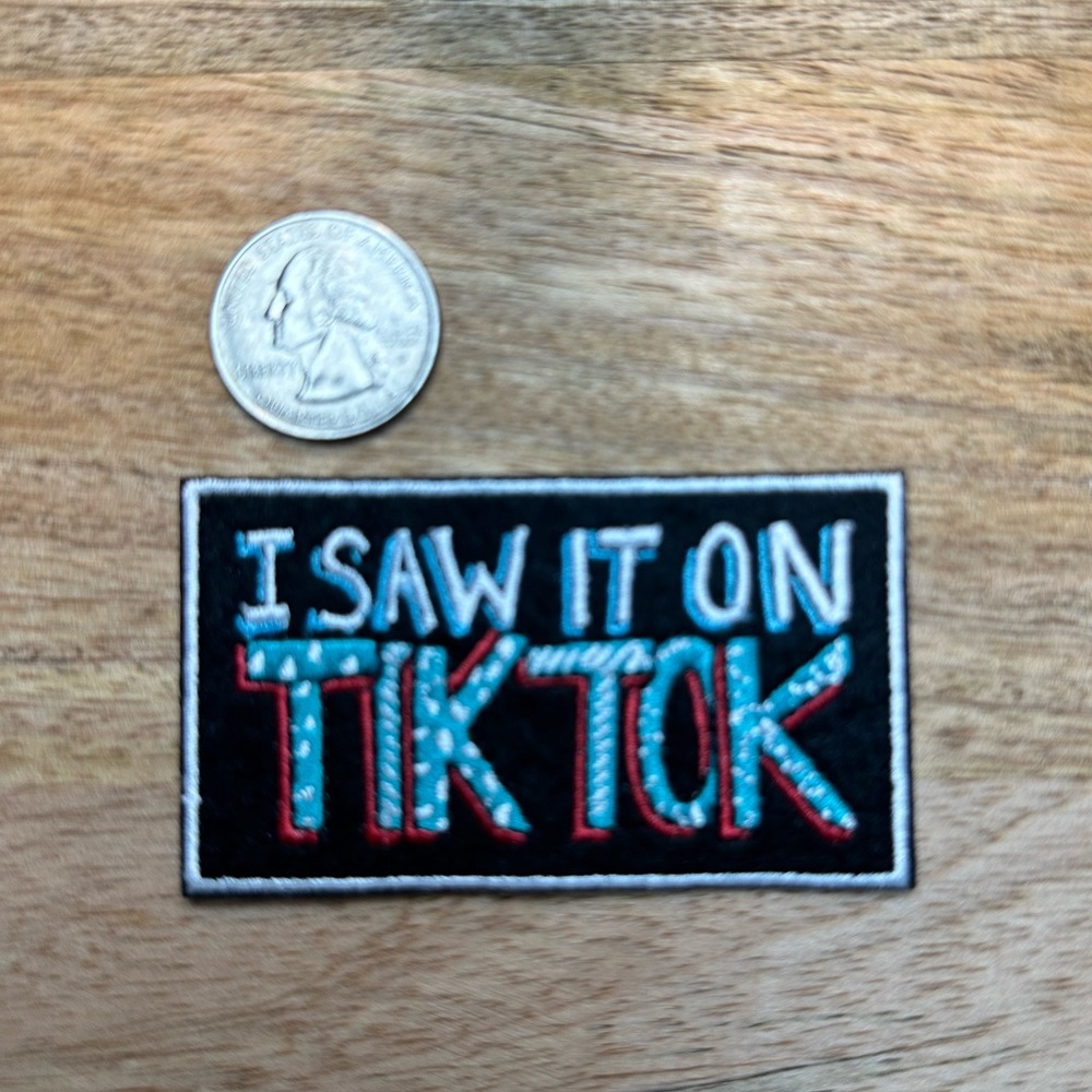 Embroidered Iron On Patch - Picture 2 of 5